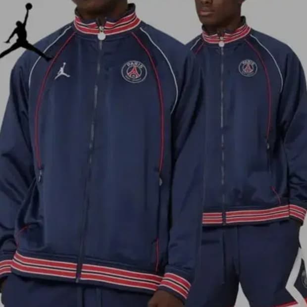 조던 x 파리 생제르맹 클럽 앤섬 자켓 XL