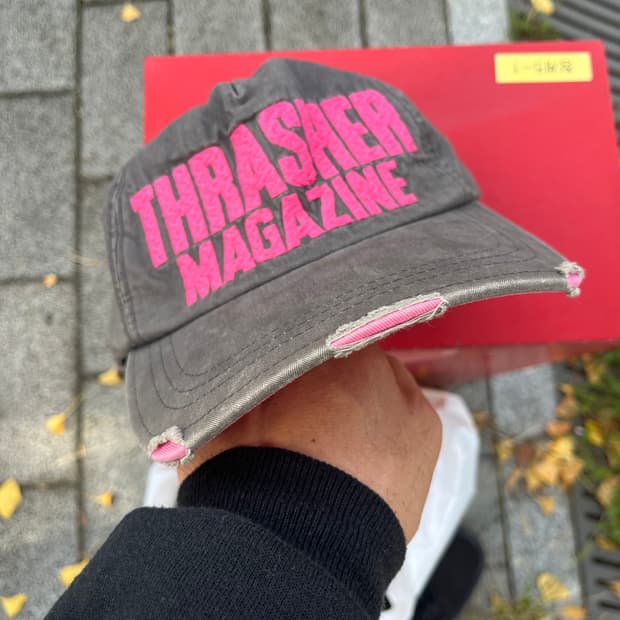 Vtg 00s 트레셔 헤링본트윌 6-panel