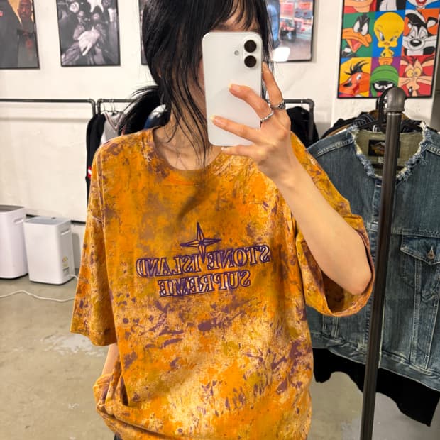 슈프림 스톤아일랜드 반팔티