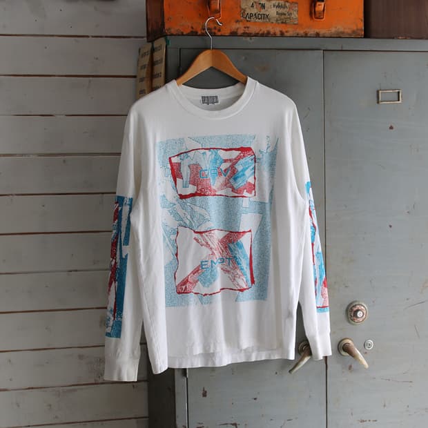 (착용컷) CAV EMPT 프린팅 롱 슬리브 (남성용 100-103)