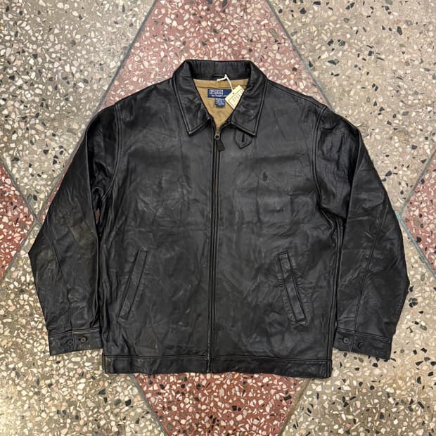 폴로 랄프로렌 맥스웰 레더 자켓 (L)