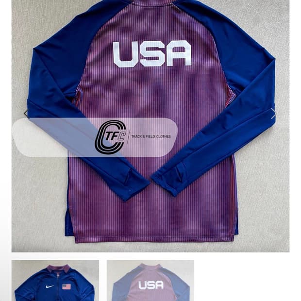 나이키 USA 육상 대표팀 하프집업