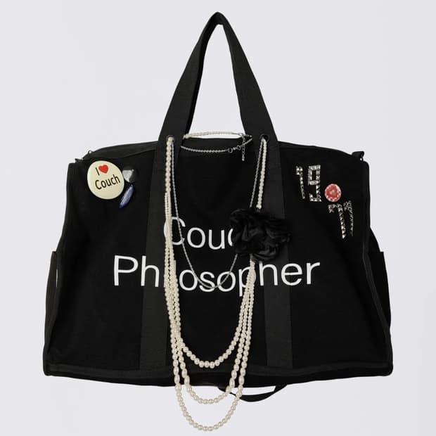 스컬프터 Summer Boston Bag Black
