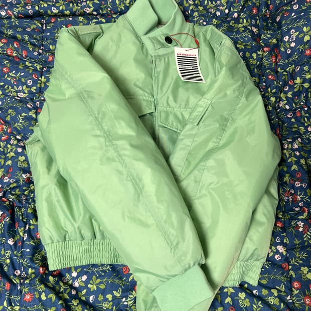 벌스데이수트 플라이트 자켓 새상품