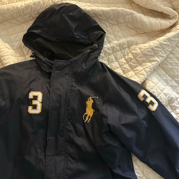 폴로 랄프로렌 빅포니 성조기 바람막이 후드집업 남녀공용