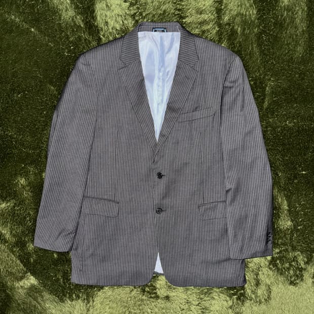 [44R] 타미힐피거 USA 핀스트라이프 클래식 핏 블레이저