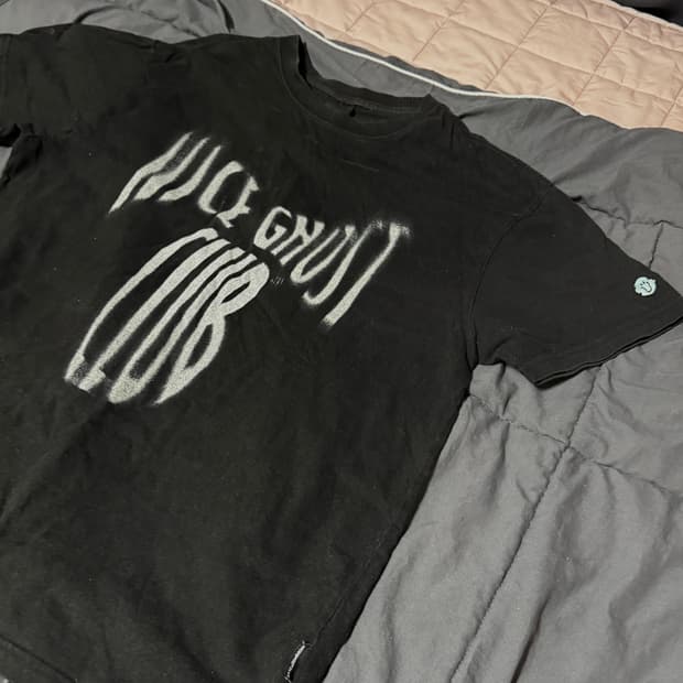 나이트고스트클럽 스크림 로고 티셔츠 반팔