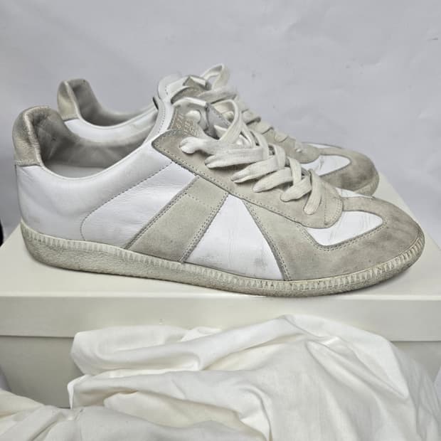 마르지엘라 독일군 스니커즈 화이트 40.5