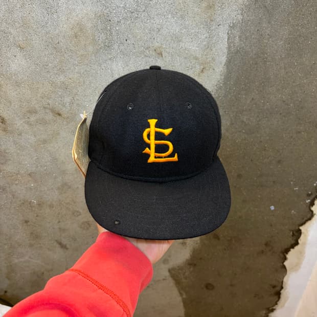 80s Made in USA 빈티지 솔트레이크비스 야구모자 볼캡 울 모자