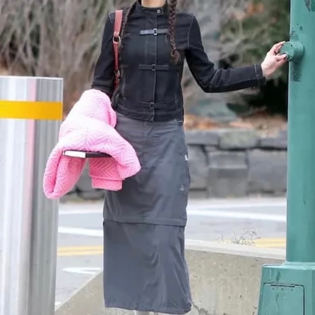 나이키 acg 투웨이 스커트 블랙