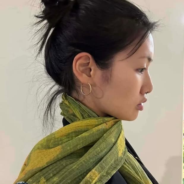 lyte green 라이트그린 스카프