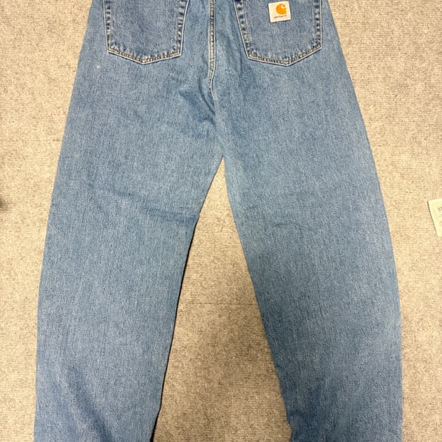 칼하트 wip 윕 랜든 데님팬츠