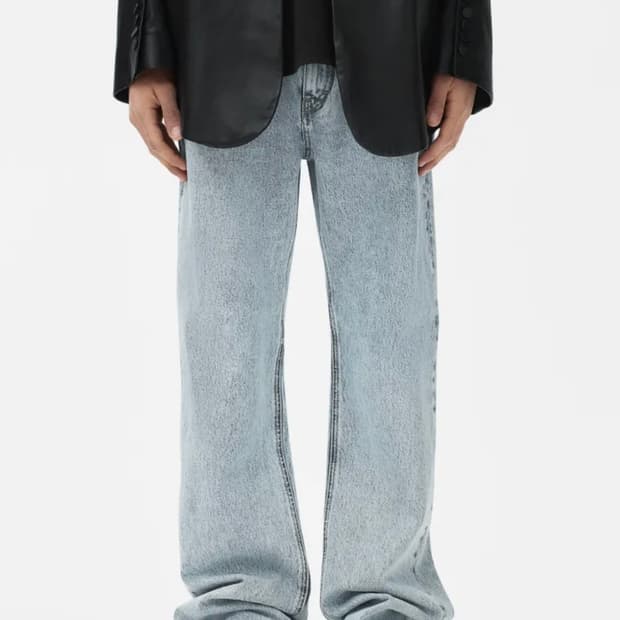 rokh h&m straight jean