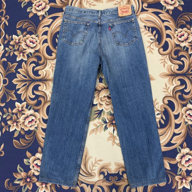 (36)00s 리바이스 Levis 620 워싱 데님팬츠