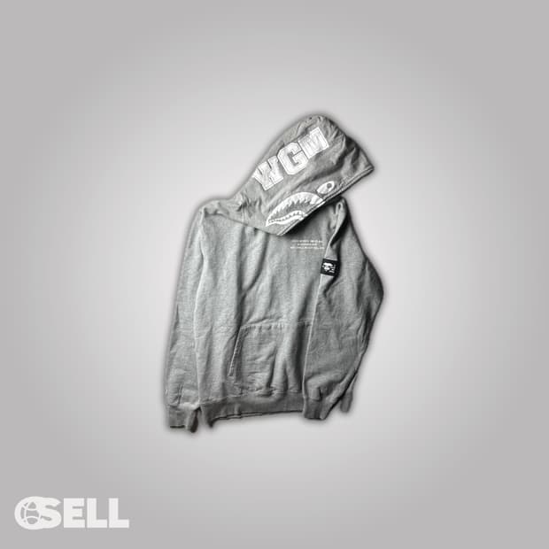 베이프 샤크후드 후드티