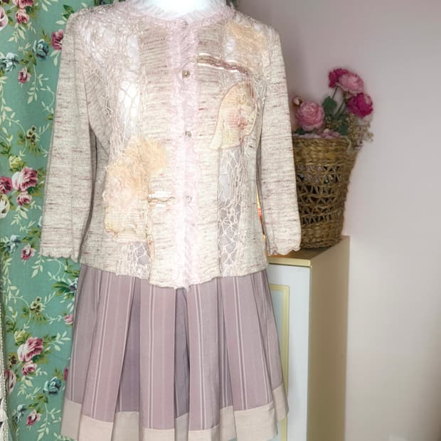 Skirt 💜 엑시즈팜 라벤더 치마바지