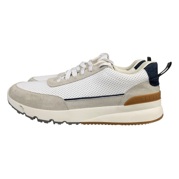 브루넬로 쿠치넬리 스니커즈 화이트 42(270) (Gr-3216)