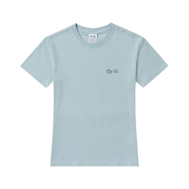 산산기어 X b.E LOGO T-SHIRTS 0 SKY BLUE