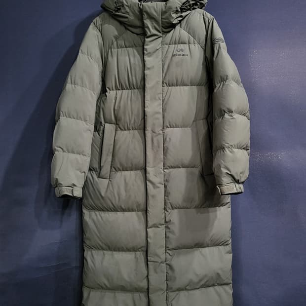 아이더 구스다운 롱패딩