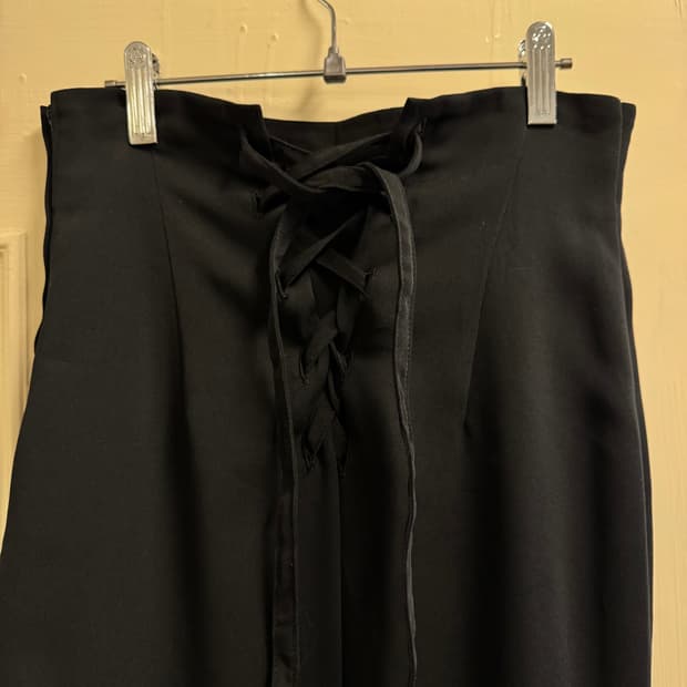 허리끈레이스 스커트