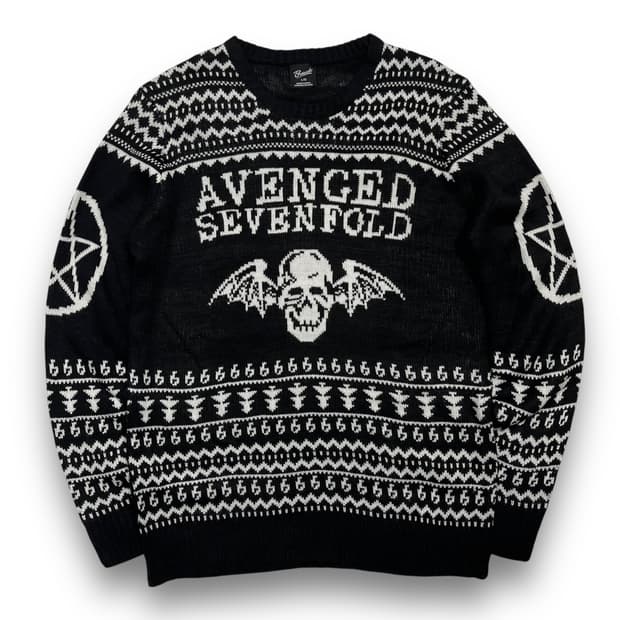 Avenged Sevenfold Band Mens Sweater