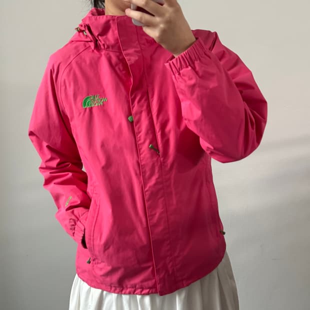 [XL] 노스페이스 우먼 핑크 하이벤트 바람막이