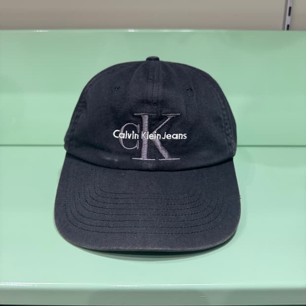 90s CalvinKlein logo cap🧢