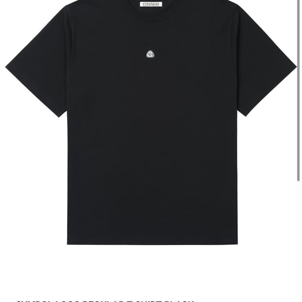 코이세이오 SYMBOL LOGO REGULAR T-SHIRT