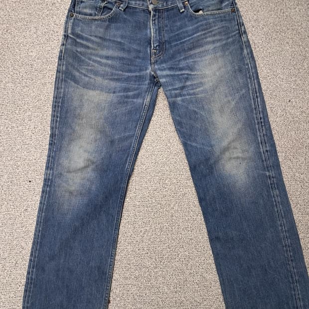 리바이스502셀비지