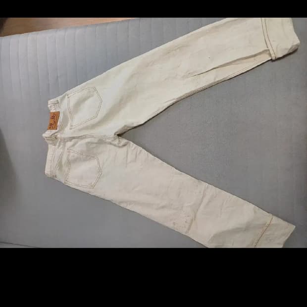 코지마진즈 더블니 오프화이트 32사이즈