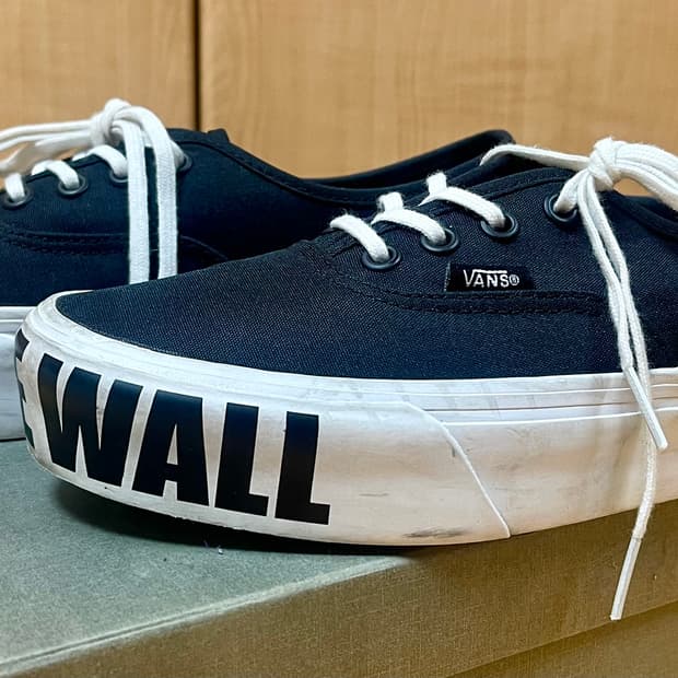 반스 어센틱 플랫폼 2.0 'OFF THE WALL' 블랙 (235mm)