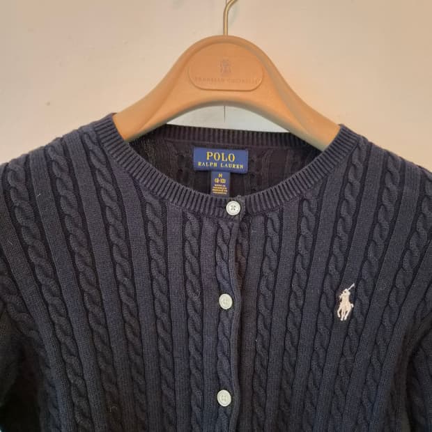 폴로랄프로렌 키즈 케이블가디건 M사이즈