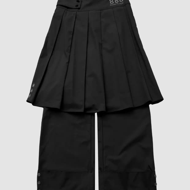 썸플레이스 플리츠미디스커트 