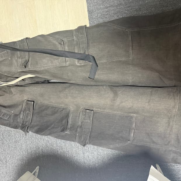 (L,50) 릭오웬스 점보 카고 다크 더스트