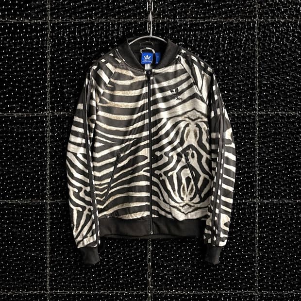 아디다스 지브라 패턴 져지