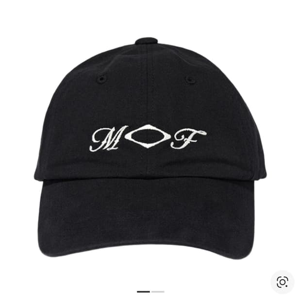 미스치프 스트링 볼캡 블랙