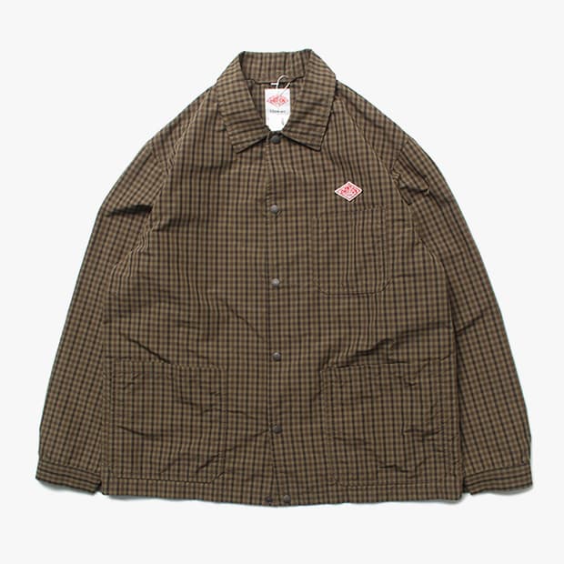 DANTON "Brown Check Jacket"