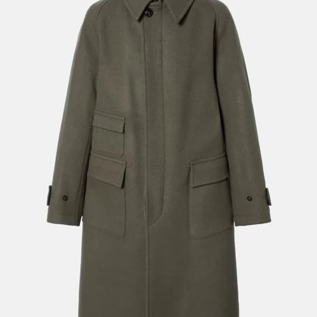 캡틴선샤인 트레블러 코트 스모키그린 40