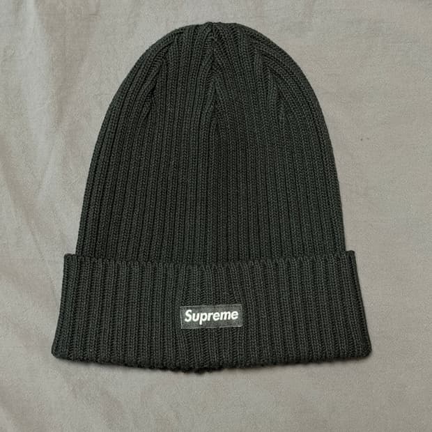 슈프림 오버다이드 비니 블랙