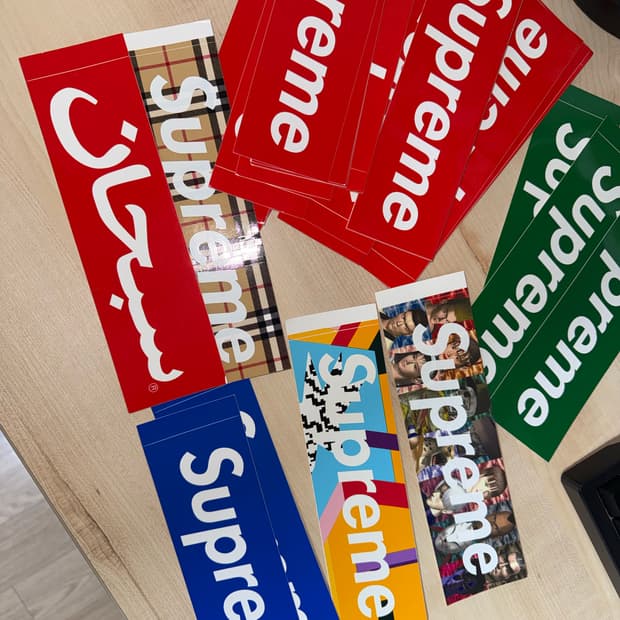 슈프림 스티커 (정품,종류 진짜 완전 많음)