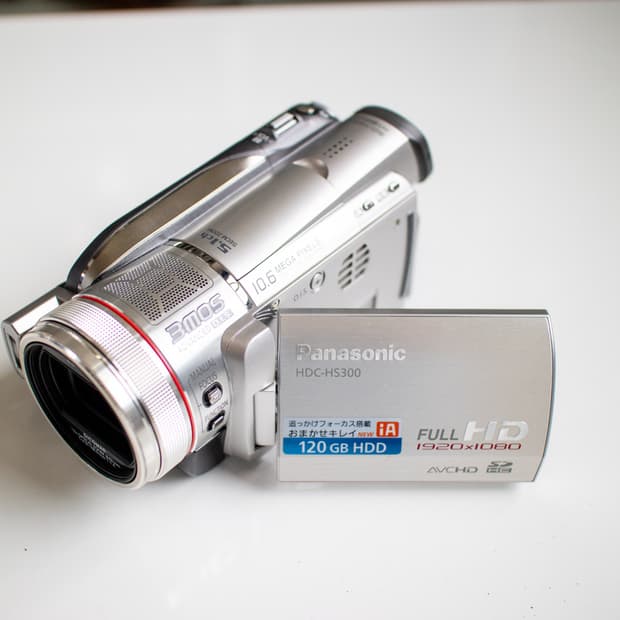 Panasonic HDC-HS300 / 빈티지 디지털 캠코더