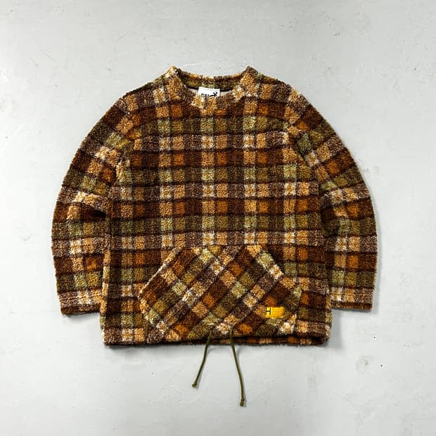 이세이미야케 HAI 체크드 플리스