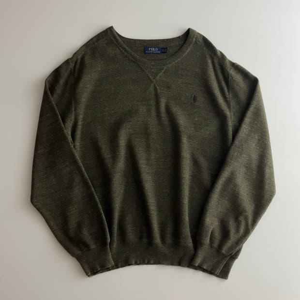 폴로 랄프로렌 라운드넥 니트 XL