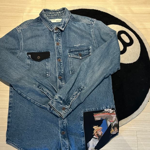 오프화이트 2019S/S 데님 셔츠