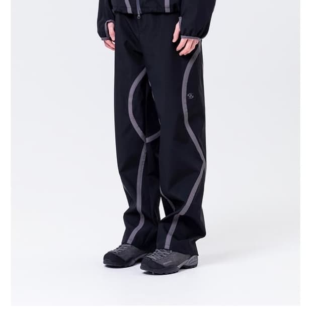 [산산기어] 윈드 블록 팬츠 블랙 1