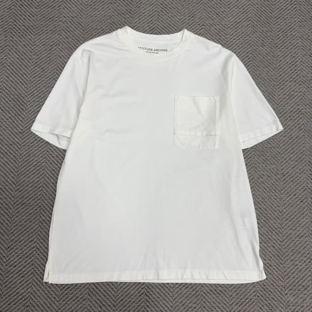 시스템 포켓 티셔츠 v5263