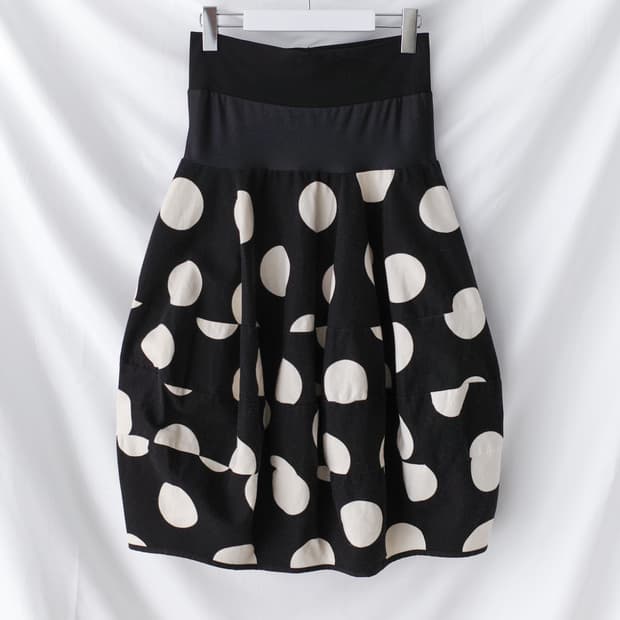 pictures) dot ballon skirt