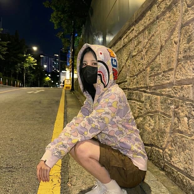 A BATHING APE (BAPE) 샤크 풀집업 후드