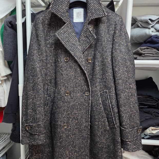 일레븐티 알파카 더블코트