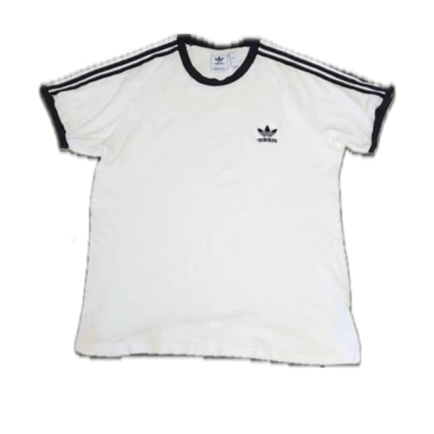 아디다스 화이트 반팔티